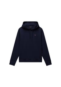 NAPAPIJRI - Herren Hoodie - BALIS H SUM, Baumwolle, Kapuze, ungefüttert, Regular Fit - Dunkelblau