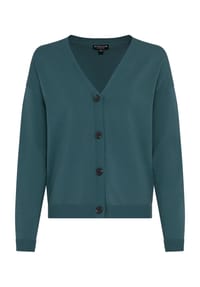 MANGUUN collection - Strickjacke, V-Ausschnitt, für Damen - 1 PETROL