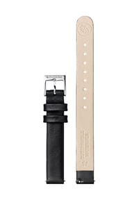 MONDAINE® - Wechselarmband "FGM.3112.20Q.K", 12 mm - SCHWARZ