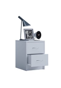 VCM. - Nachtschrank | Beistelltisch | Nachttisch | Maße ca. 40 x B. 35 x T. 35 cm - Boxal Mini - Schwarz