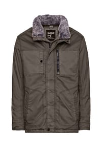 redpoint - Winterjacke aus Baumwolle mit Stretch KEV - dk. beige