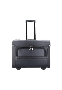 DERMATA - Pilotenkoffer Trolley 48 cm Laptopfach - schwarz