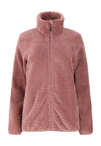 WHISTLER - Fleecejacke Matra mit stilvollem Muster und kuscheligem Tragegefühl - 1001 Black
