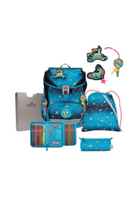 DerDieDas® ERGOFLEX - Schulranzen-Set, 6-teilig - RAINBOW STAR