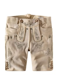 STOCKERPOINT - Trachtenlederhose Fellhorn - oid sand-grau