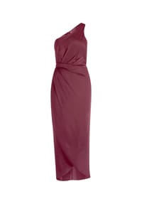 Vera Mont - Abendkleid mit Raffung - Deep Dahlia