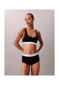 Calvin Klein - Icon Panty, Logo-Bund, für Damen - 100 WHITE