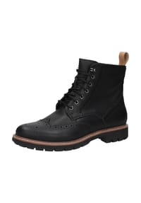 CLARKS® - Leder Stiefelette - Schwarz