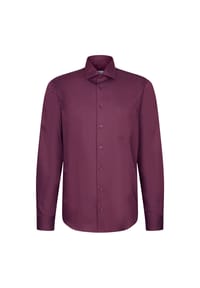 seidensticker - Flanellhemd Schwarze Rose - Dark Brown (0029)