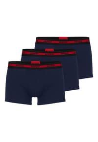 HUGO - Pants, 3er-Pack, Logo-Bund, für Herren - 002 BLACK