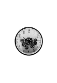 COFI - Wanduhr mit Zahnrädern - ø35 x 9 cm, Analog im Industrial-Look Gold - Gold 35 x 9 cm