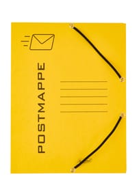 Müboplast® - Postmappe, DIN A4 - GELB