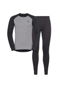 odlo - Active Warm Eco Layer Set grey melange - mehrfarbig