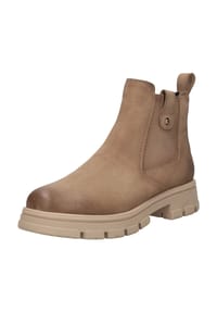 TT BAGATT - Chelsea Boots, Leder, Zuglasche, für Damen - 1414 TAUPE / TAUP