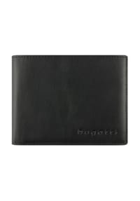 bugatti Super Slim - Geldbörse SUPER SLIM RFID Echt Leder - schwarz