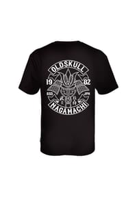 OLDSKULL - T-Shirt Rtrip Nagamurai Logo Graphic mit coolem Backprint - Black