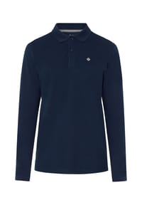 GALERIA essentials - Polo1 (Pique), 3 DRESS BLUES, S - 1 WHITE