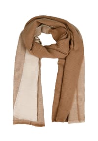 CAPELLI® NEW YORK - Schal, Plissee, für Damen - 0  CAMEL COMBO
