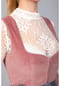EDELNICE Midi Dirndl Marie Samt Altrosa Bild 9