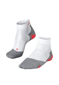 FALKE - RU5 Lightweight Short Sportsocken, schnelltrocknend, für Herren - 2020 WEISS /GRAU