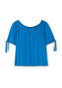 sheego - Carmenshirt - kobaltblau