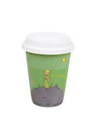 KÖNITZ - Der Kleine Prinz Save Your Planet Coffee To Go Mug mit Deckel, 380 ml - Bunt