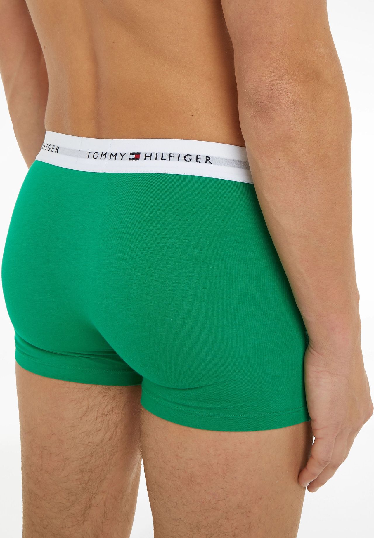 TOMMY HILFIGER Signature Cotton Essentials Pants, 3er-Pack, Logo 