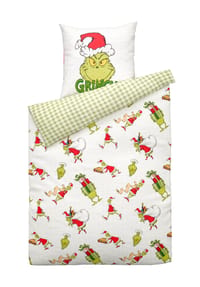 HERDING - Flanell-Bettwäsche - GRÜN