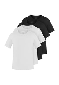 normani® - 4er Set Herren T-Shirts aus Bio-Baumwolle Nyons - Beige