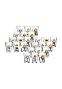 Ritzenhoff & Breker Kindergläser Berufe Jungen 205 ml 24er Set bunt - BERUFE - bunt