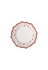 Villeroy & Boch Speiseteller weiß Toy's Delight - Toy's Delight - rot