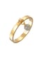 elli. PREMIUM Ring Bandring Stapelring Labradorit 925 Silber Vergoldet Bild 1