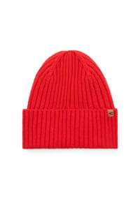 camel active - Strickmütze mit Logo - Grau