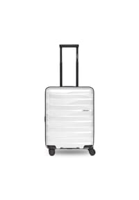 bergpfeil® Travel - Travel 4-Rollen Kabinentrolley S 55 cm mit Dehnfalte - arctic silver metallic