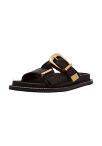 STEVE MADDEN - Leder Pantoletten - Offwhite