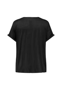 ONLY CARMAKOMA - Shirtbluse, V-Ausschnitt, für Damen - 177911 BLACK
