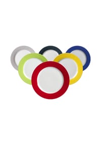 RitzenhoffAndBreker Dessertteller Doppio ø 20,5 cm 6er Set bunt - DOPPIO - bunt