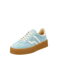 GANT - Veloursleder Sneaker - Beige/Weiß