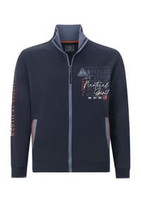 JAN VANDERSTORM - Sweatjacke LINDSEN - dunkelblau