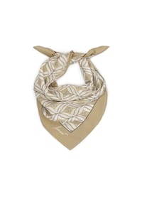 Kazar - Luxuriöser beiger Seidenschal - Beige
