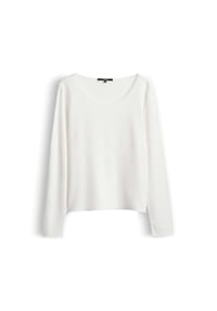 someday. - Langarmshirt, U-Ausschnitt, für Damen - 1004 MILK