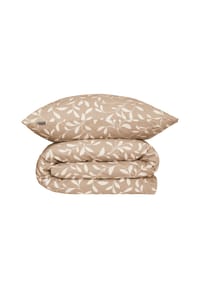 SCHIESSER - Bettwäscheset Liliebeth - Renforcé - 2-teilig - Blau-Beige