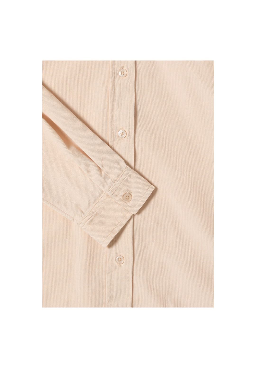 Cecil Langarmbluse, Beige, L