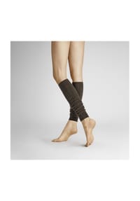 Hudson - Stulpen "Winter Rib", Woll-Anteil, Rippmusterung, für Damen - 0005 BLACK
