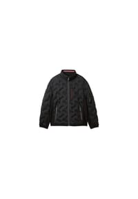 TOM TAILOR - Steppjacke, Stehkragen, für Herren - 29999 BLACK