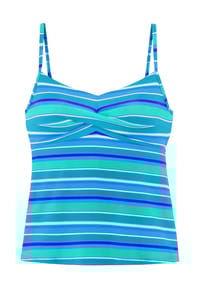 s.Oliver - Fun Tankini-Oberteil, verstellbare Träger, für Damen - TURQUOISE PR