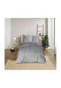 GALERIA home - Flanell-Bettwäsche - 47 CILANTRO/GREEN