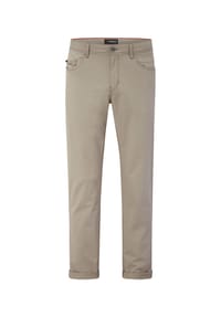 redpoint - Straight-Fit 5-Pocket Hose mit Stretch MILTON - beige