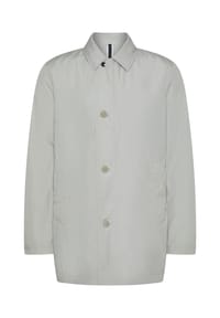 DIGEL - Modern Fit Overjacket Dolano in Perlgrau - Perlgrau