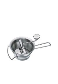 KÜCHENPROFI - Passiergerät "Profi", 4 Lochscheiben, Ø 20 cm - grau